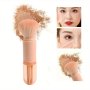 4-IN-1 Retractable Makeup Brush Set - Perfect For Foundation Powder Eye Shadows And Travel - Ideal Gift