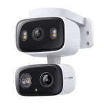 Indoor outdoor Dual Lens Pan tilt Security Camera