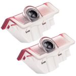 Mercedes Benz W205 LED Car Logo Lights - Set Of 2