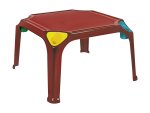Table – Yellow Green Blue Red