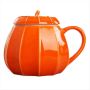 Mug Pumpkin Mug With Lid - Ceramic Decorations Ornament Coffee Mugs Big Cut