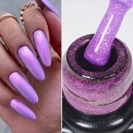 Glitter Rubber Base Polish Nail Gel Long-lasting Shiny Uv LED Soak-off Nail Polish Multicolor Sparkle Effect For Nail Art Design
