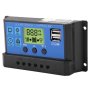 Solar Controller 30A Pwm Dual USB Lcd Display