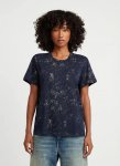 G-star Raw All Over Print Salute Wave Spray T-Shirt - XL Multi