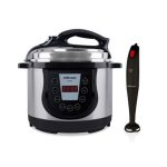 Mellerware 2 Piece Pack Set Pressure Cooker And Stick Blender