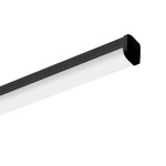 Fastbat Metal LED Batten Light Black - 60W