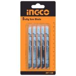 Ingco Jig Saw Blades T Hss For Metal 5 Piece