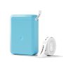 NB120 - NIIMBOT - D110 - PORTABLE LABEL BLUETOOTH PRINTER INCL FREE LABEL ROLL (15X30MM) BABY BLUE