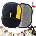 Szpifbm Pet Hair Removal Glove Reusable Washable Electrostatic Pet Hair Removal Glove Perfect For Clothing Couch Carpet Car Seat