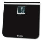 Digital BATHROOM SCALE Glass Platform Black Large Lcd Display