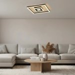 Pluto Square LED Ceiling Fitting