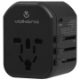 Volkano Worldwide Series Travel Adapter Pd 25W + Qc VK-8018-BK V2