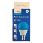 ILLUMIN8 A60 B22 LED Globe Blue 6W