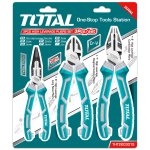 Plier Side Cutter Set High Leverage Total Tools 3 Piece THT2K0301S