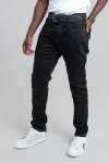 Straight Leg Classic Fit Denim - Black - 44 Black