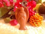 Sunstone Goldstone Large Stone Angel