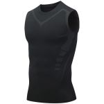Men Sport Shirt Sleeveless Quick Dry Vest