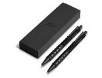 Alex Varga Cyrion Ball Pen & Pencil Set - Black - One-size Black