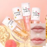 Peach Oolong Honey Milk Lip Moisturizing Essence Oil - Glowing Creamy All-skin Types Pink & Nude Hues