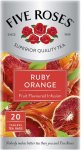 Five Roses Ruby Orange Flavoured Tea Box