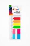 Khoki 6 Assorted Sticky Notes With Ruler