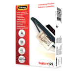 Fellowes A6 Glossy Pouch - 100 Pk 125 MIC