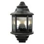 Eurolux - Lantern - 5 Panel - Large Half Wall - 300MM - Black