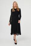 Womens Combination Maxi Dress In Black - Black 2XL