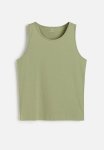 Regular Fit Vest Top - Green