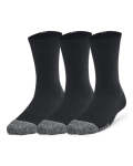 Kids' Heatgear 3-PACK Crew Socks - Black Md