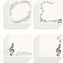 30-PAGE Music Note Notebook - Perfect For Back To School Assorted Colors Ideal For Students & Gifts