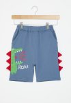 PoP Candy Dino Shorts - Blue & Red
