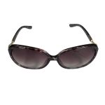 Modern Polarized Chain Fashion Women Eyewear Leaopard Print Sunglasses