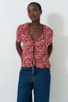 Frill Blouse - 16 Multi