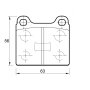 Kbc Brake Pads Front For Audi Opel Kadett Toyota Corolla Toyota Corolla Volkswagen Jetta Volkswagen Golf - Spares Direct