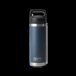 Rambler 18 Oz Water Bottle With Chug Cap - Navy