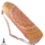 Yoga Mat Carry Bag - Yoga Mat Carry Bag / Mandala Design / Orange