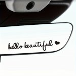 Hello Beautiful" Wall Stickers - Adorable And Contemporary Wall Art For Your Home