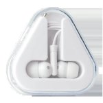 Earphones In Triangular Protective Case