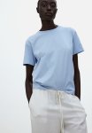 Cotton T-Shirt - Light Blue