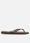 Havaianas Slim - Dark Brown Metal Acoused