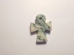 Moss Agate Small Ankh Pendant F158