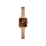 Quadro Mini-amber Amber Sunray Rose Gold 15.4X18.2 Watch