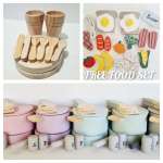 Pot&pan + Cutlery + Food Set