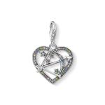 Charm Pendant Cupids Arrow Silver