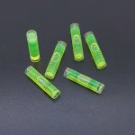 20PCS MINI Cylindrical Bubble Levels - Durable Abs Industrial Precision Measuring Tools