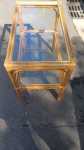 2 Tier Cane Coffee Table