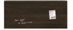 New Magnetic Glass Board Artverum 914 X 480 – Dark Wood – SIGEGL259