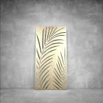 Laser Cut Screen - Design 091 - 2900 X 1400 X 20 Matt Gold Indoor