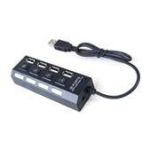 4-PORT Superspeed USB 3.0 Hub With Individual On off Switches
